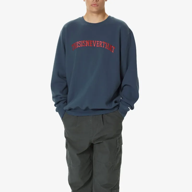 Thisisneverthat Sweatshirts Unisex Dark Blue-2