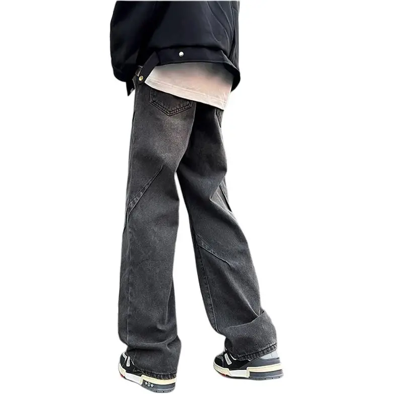DUATOGE Jeans Men's Vintage Blue-5