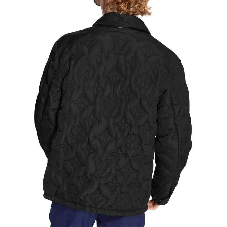 LOUIS VUITTON SS21 Puffer Jacket Men's Black-2