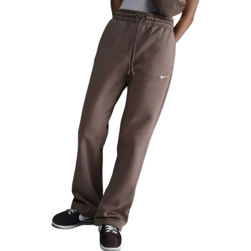 Nike Sportswear Phoenix Fleece Casual Pants Women's Mink Brown/Sail White-2