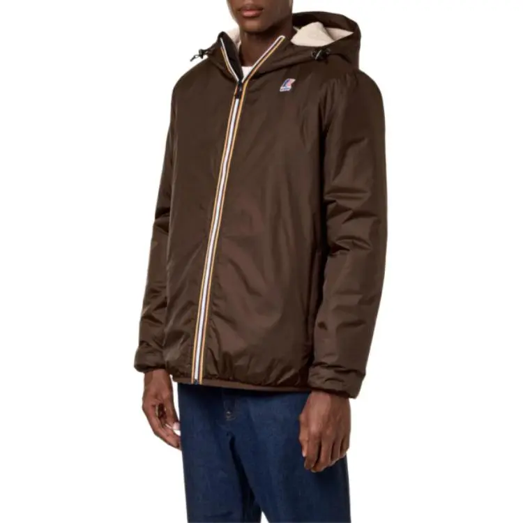 K WAY Le Vrai 3.0 Claude Hooded Jacket-3
