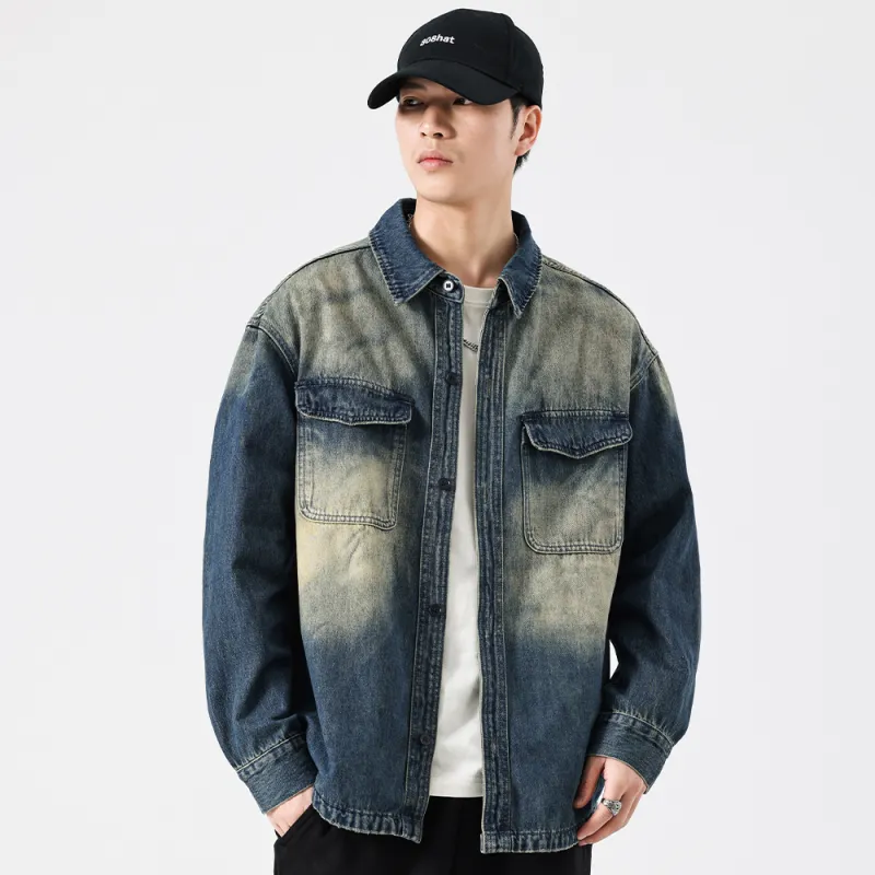 VALKOMM Denim Jacket Unisex Peacock Blue-5