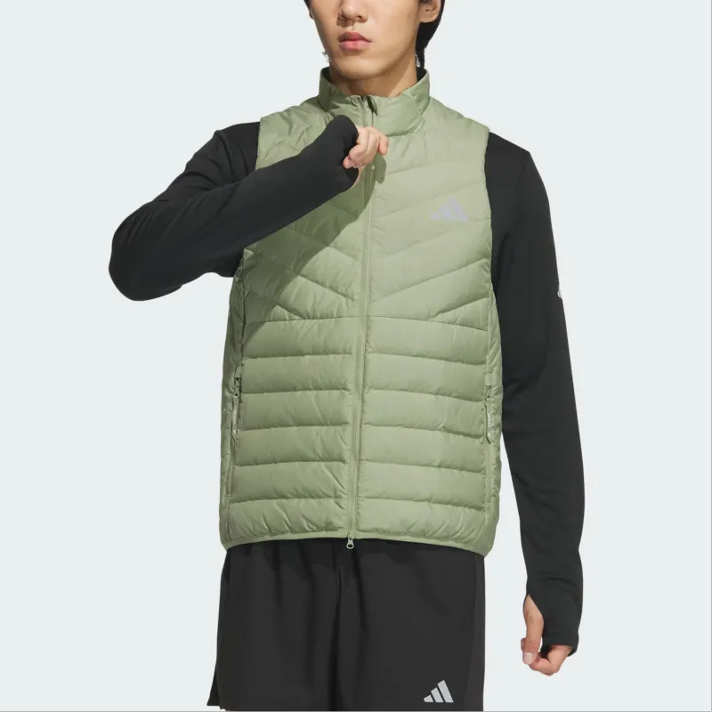 Adidas FW24 ESS RN INS VEST Vest Men's Tent Green-1