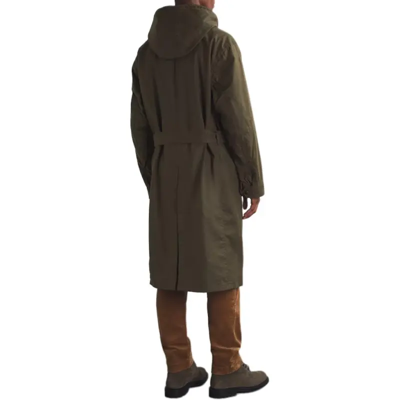 Polo Ralph Lauren Stud Embellished Oilcloth Coat-3