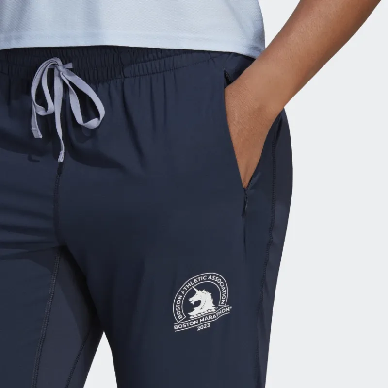 Adidas Knitted Sweatpants Women's Navy Blue-4