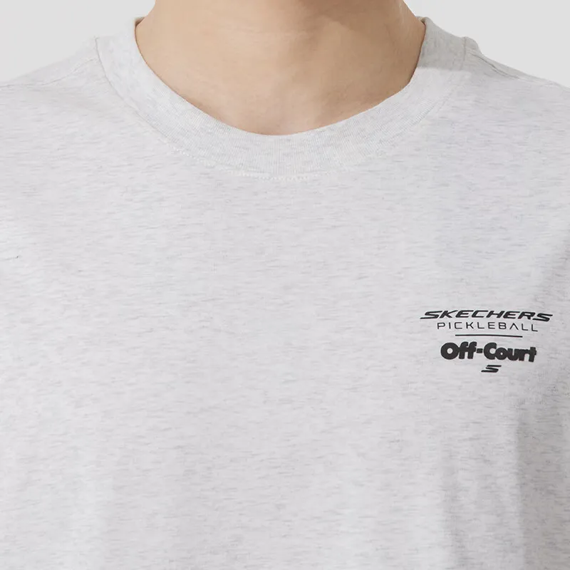 Skechers Comfort Sports Series T Shirt Men's Light Gray 0248-4