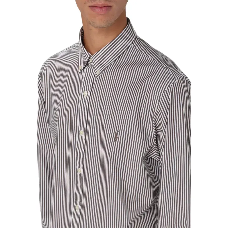Polo Ralph Lauren All Fit Striped Stretch Poplin Shirt-4