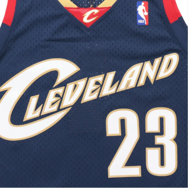 Mitchell & Ness Cleveland Cavaliers Alternate 2008 09 Lebron James Swingman Jersey-3