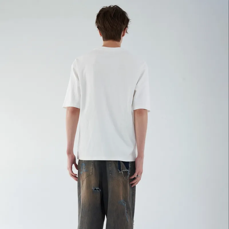 Non Allergic T-Shirts Unisex White-3