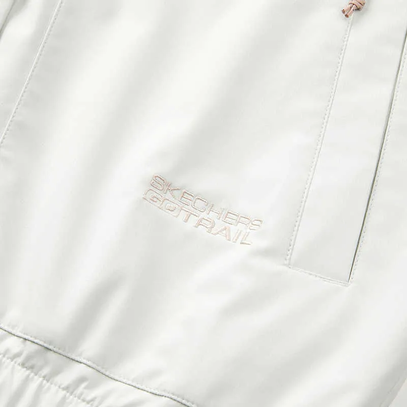Skechers Jackets Coats Women's Cream Beige White-3