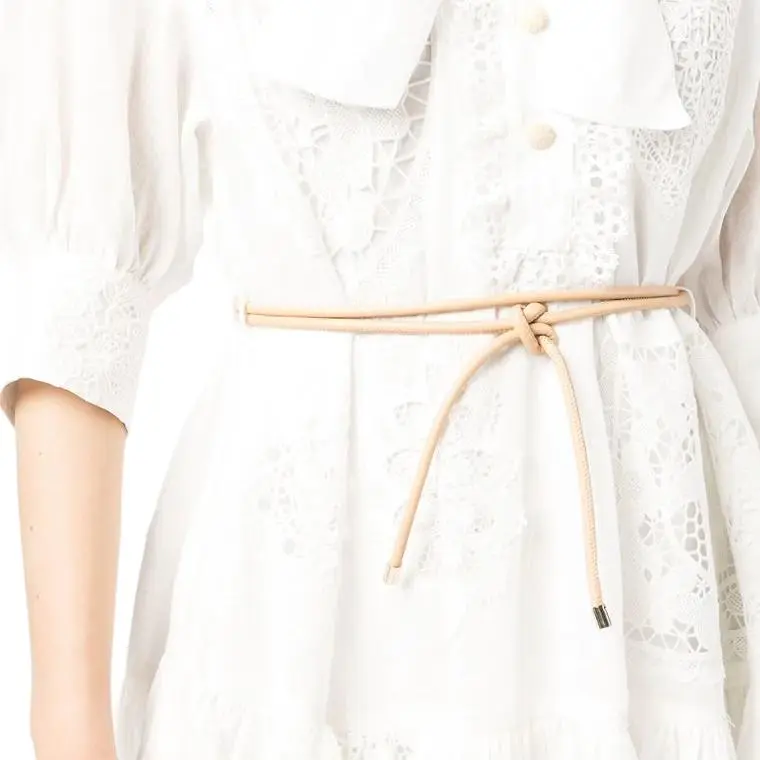 Zimmermann Short-Sleeved Dresses Women's White-2