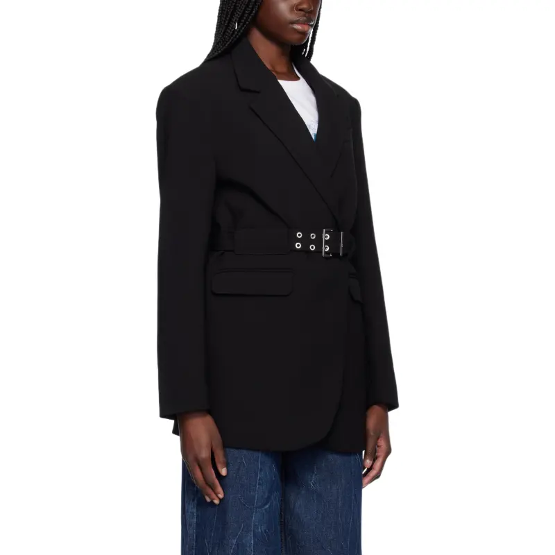 GANNI Belted Blazer-2