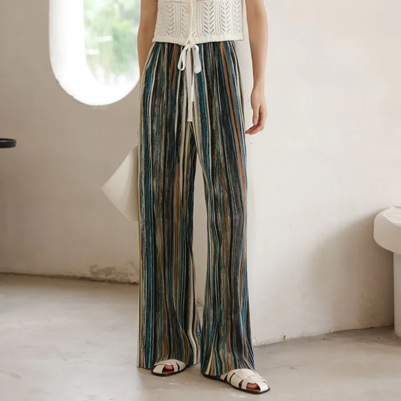 Migu Casual Pants Women's Multicolor-2