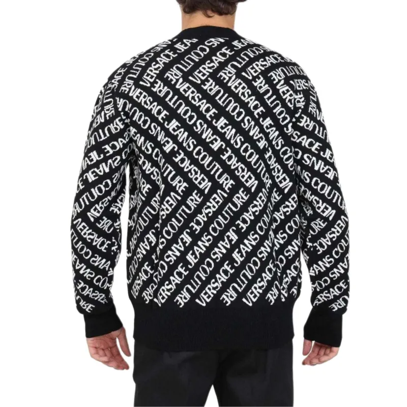 VERSACE JEANS COUTURE Sweatshirts Men Black-4