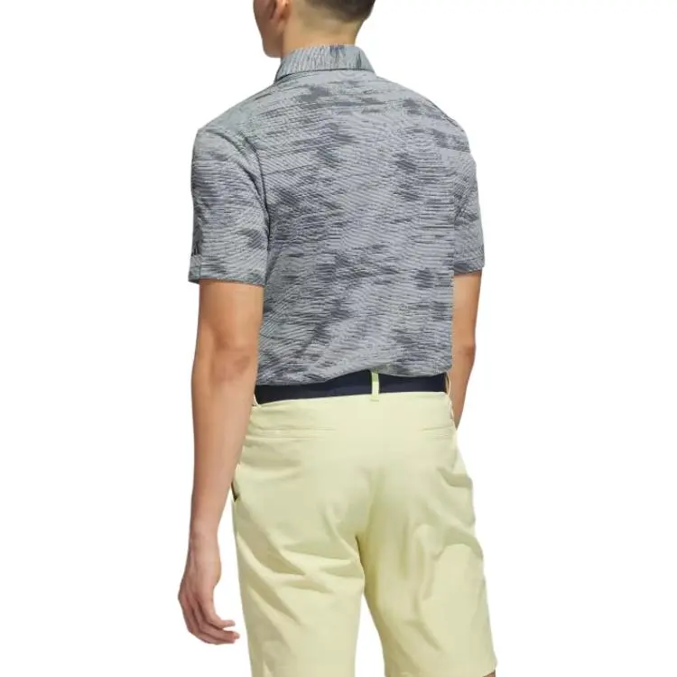 Adidas Free Shipping With AdiClub Ultimate365 Textured Stripe Polo Shirt-2