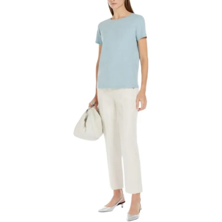WEEKEND MaxMara T Shirt Women's Light Blue-2