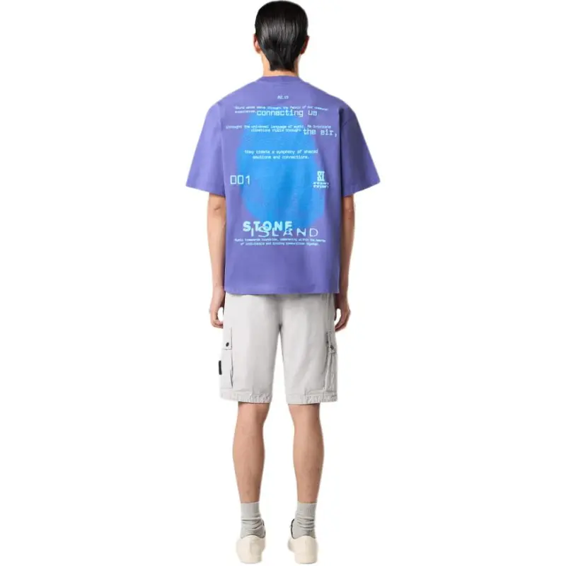 STONE ISLAND Compass Patch Bermuda Shorts-3