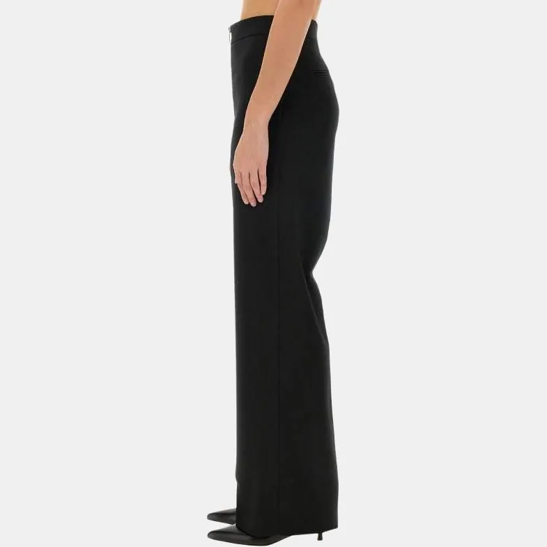 MSGM Classic Zip Detailed Trousers-4