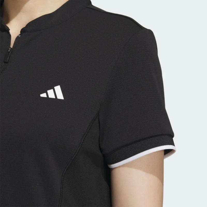 Adidas Short Sleeved Dress Women's Black-5