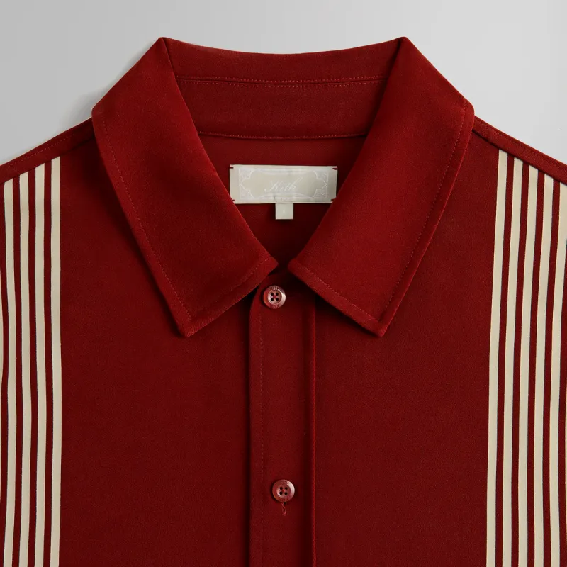 KITH Sueded Sateen Boxy Collared Overshirt-2