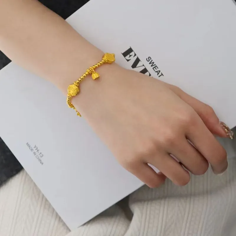 KZD Alloy Good Luck Bracelet Women's-4