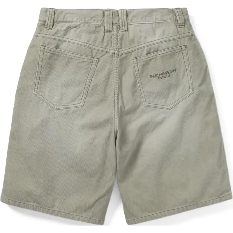 Thisisneverthat Casual Shorts Unisex Beige-1