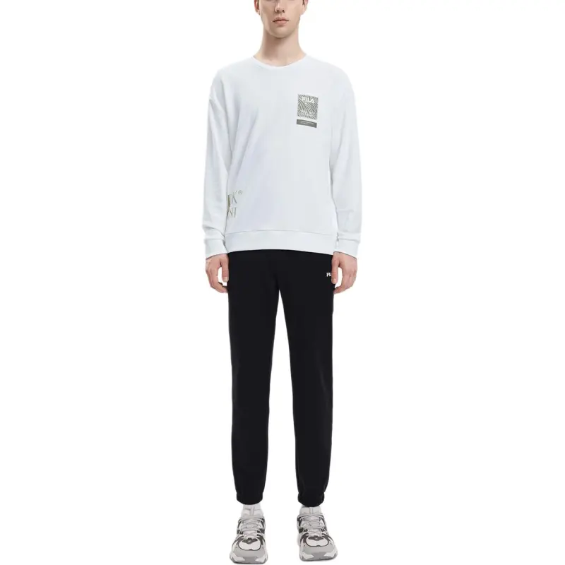 FILA Sweatshirt Men's Standard White-3