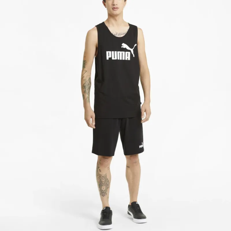 PUMA Tank Tops Men Black-3