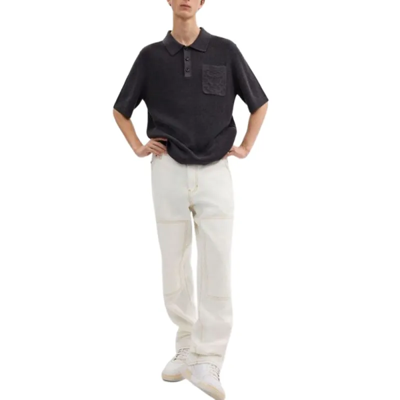 COACH SS25 Polo Shirt Men's Black-2