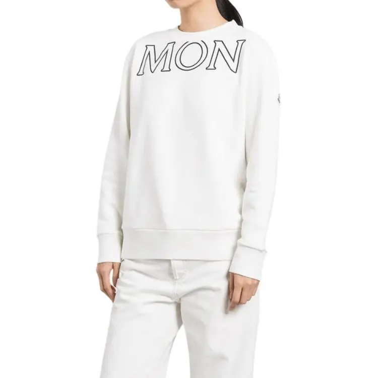 Moncler Sweatshirts Women's White-3