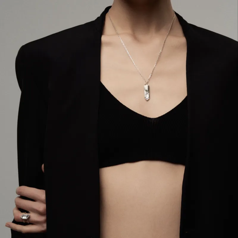 Empress 47 Concept 925 Sterling Silver Necklaces Unisex-5