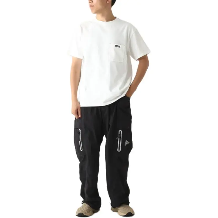 And Wander x Gramicci SS24 T Shirt Unisex White-3