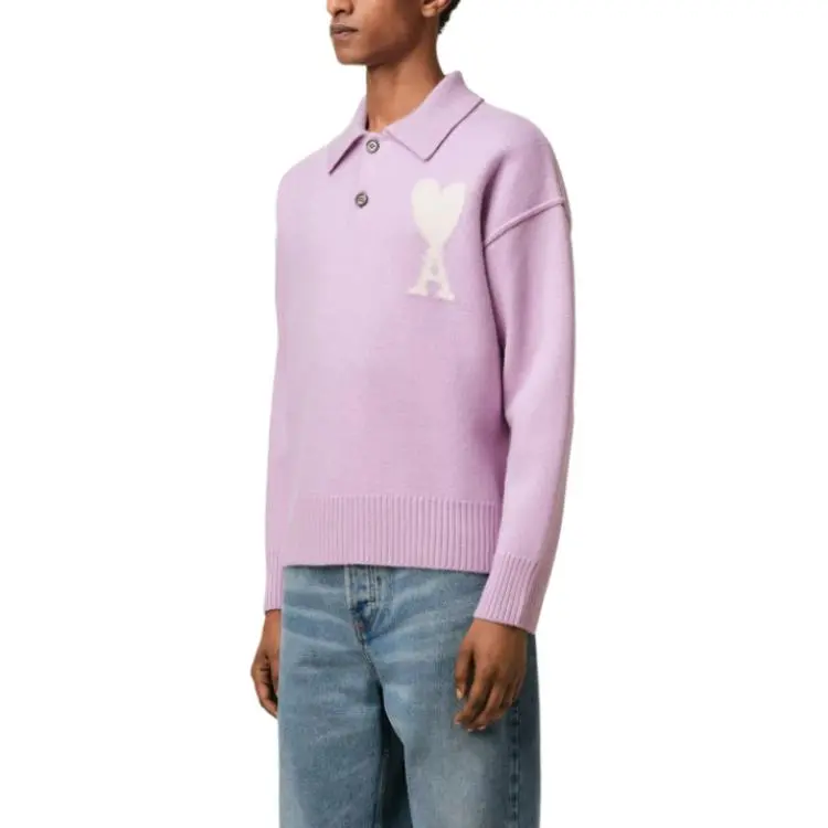 AMIPARIS Paris Ami De Coeur Polo Jumper-6