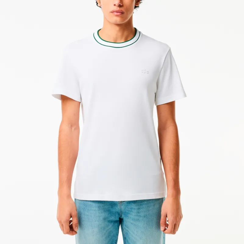LACOSTE T Shirts Men White-1
