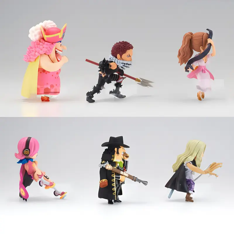 BANPRESTO One Piece Character WCF One Piece WT100 Commemoration Illustrated By Eiichiro Oda Chibi Figures-2