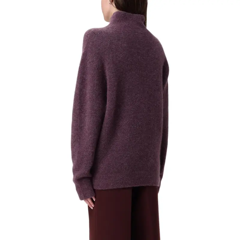 ALYSI Sweater Women's Dark Purple-1