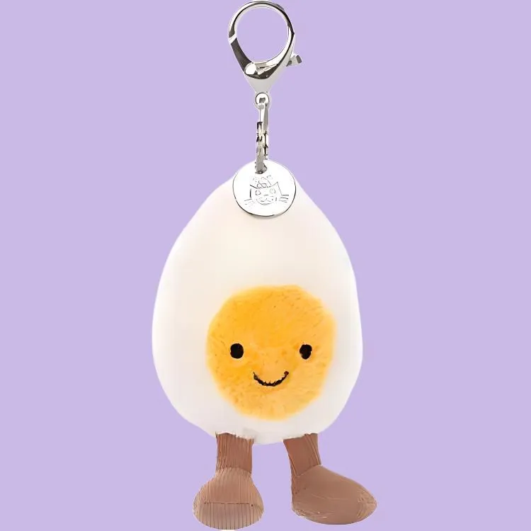 JELLYCAT Amuseables Happy Boiled Egg Bag Charm-3