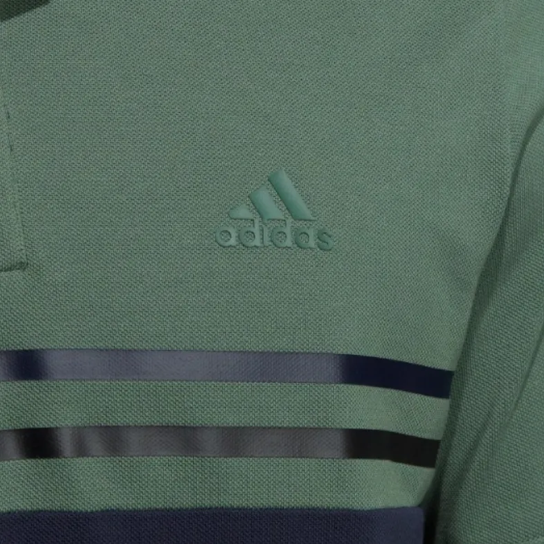 Adidas Polo Shirts Men Oxidized Green-3