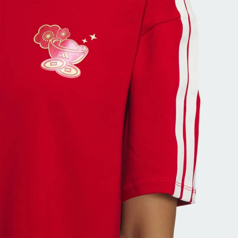 Adidas CNY FW24 T-Shirt Women's Red-3
