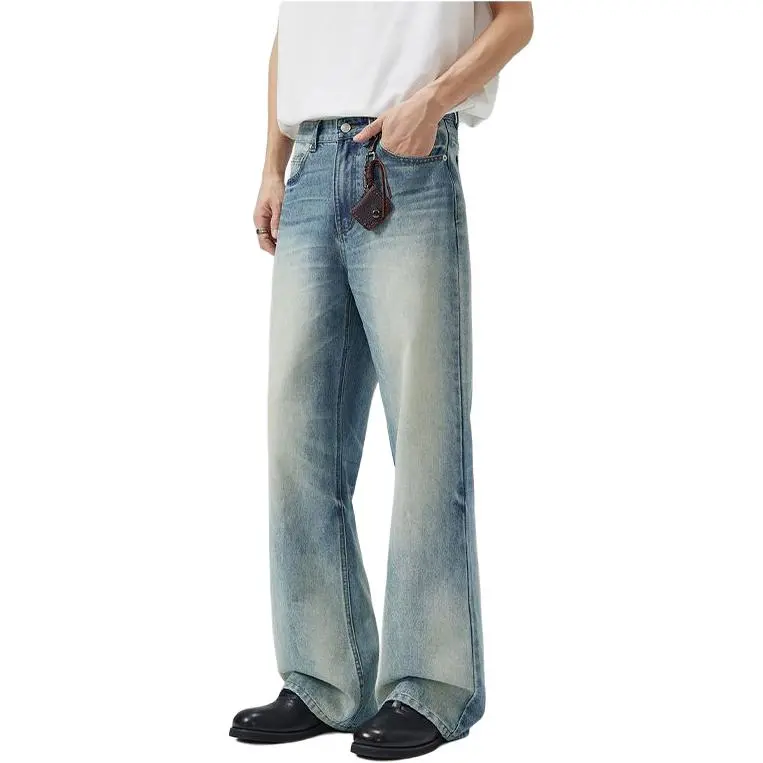 BEAR UNION Jeans Unisex Washed Old Blue-2
