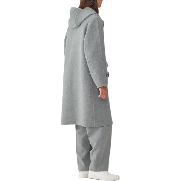 MUJI LABO Series Coats Men's Light Gray-4
