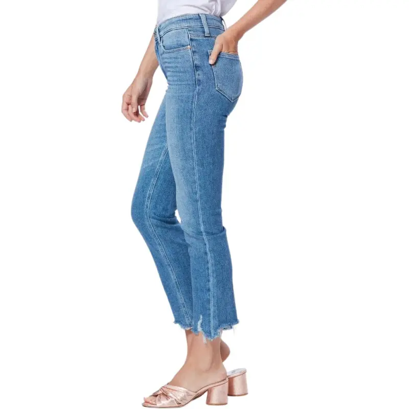 PAIGE Mid rise Straight leg Jeans-2