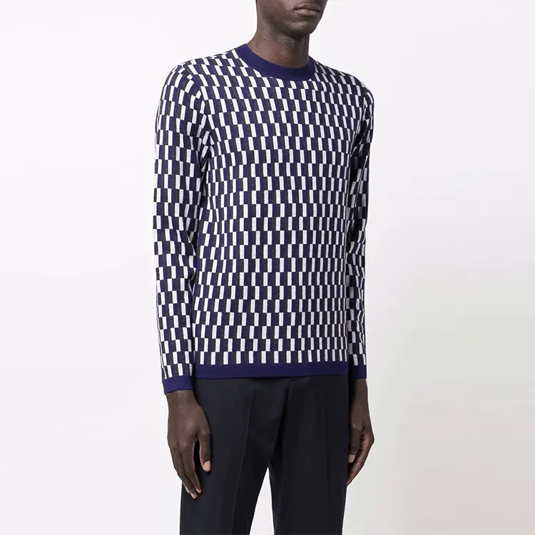 EMPORIO ARMANI Sweaters Men Blue-3