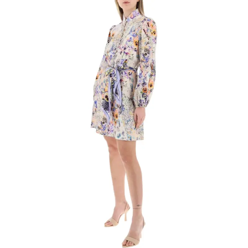 Zimmermann Long Sleeved Dresses Women's Multicolor-3