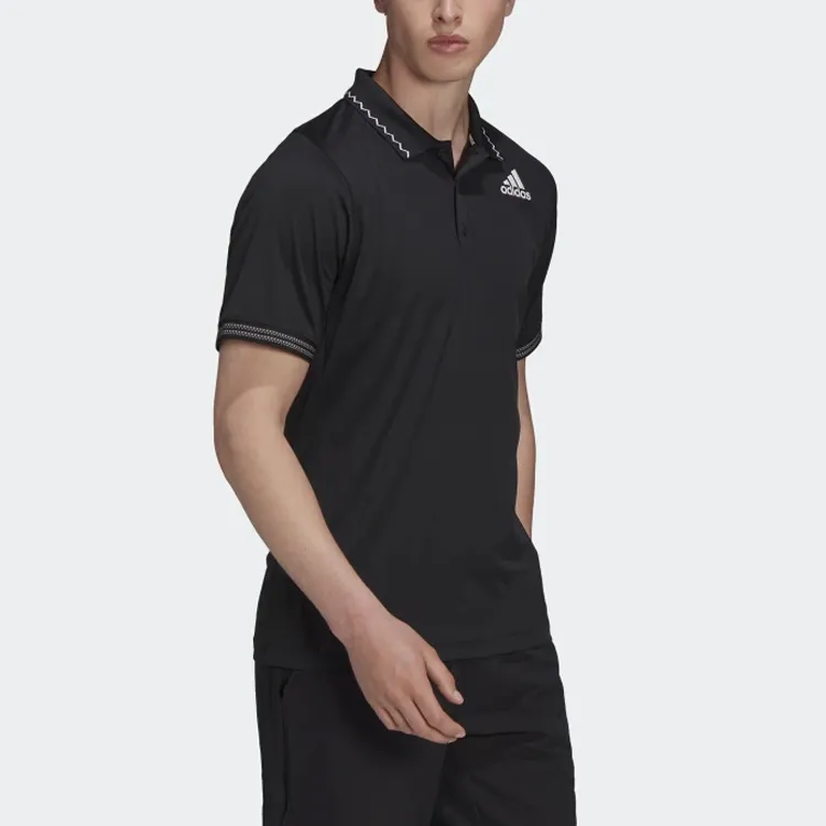 Adidas Polo Shirts Men Black-1