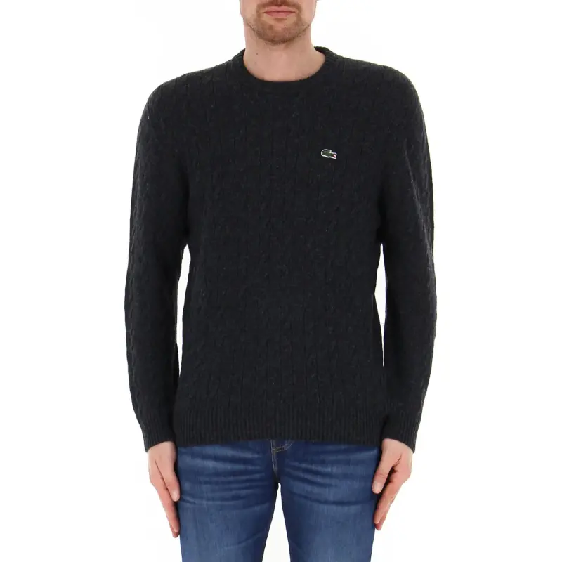 LACOSTE Wool Crew-neck Sweater-1