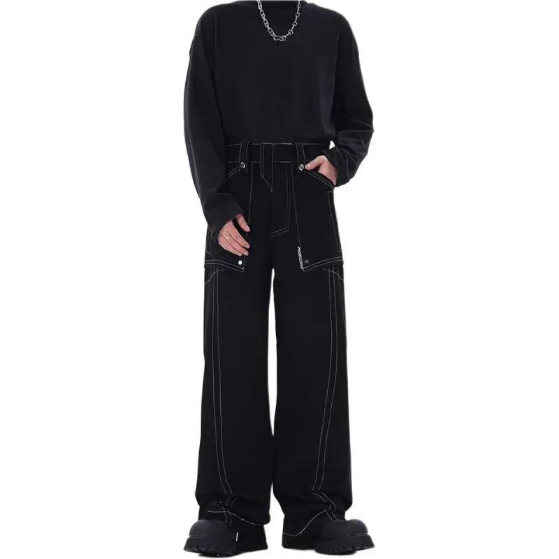 JIMI&JONS Jeans Unisex Black-4