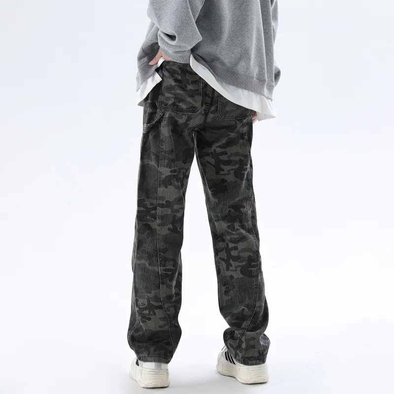 DARK HORSE SS24 Jeans Unisex Camouflage-3