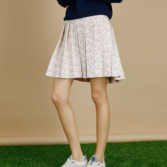 RAPIDO Casual Short Skirts Women's Light Pink-3
