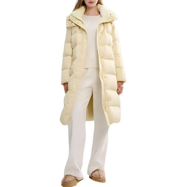 3COLOUR Down Jacket Women's Light Yellow-2